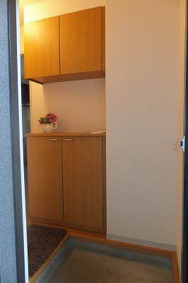 シャーメゾン橋田 C棟の玄関