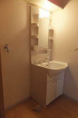 シャーメゾン橋田 C棟の独立洗面台