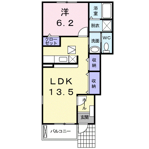 【間取り】 | プレシャスコートＫ西浜