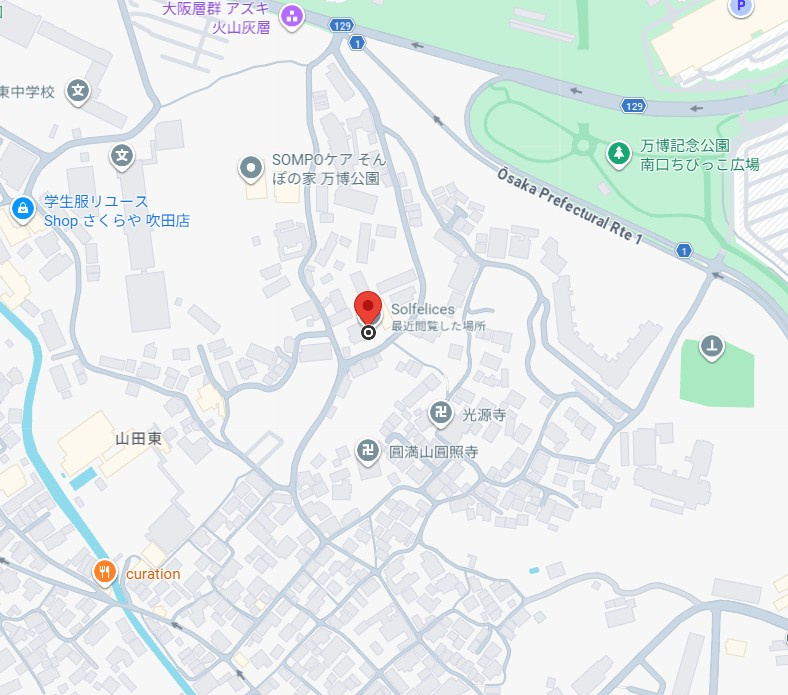 SolFelicesの地図