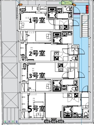 【区画図】 | M's アパートメント