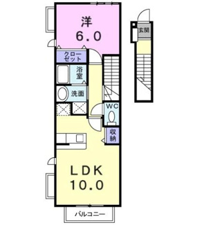 【間取り】 | ベル・ポルト　Ａ