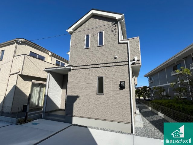 明石市二見町東二見　新築一戸建ての外観|安心の10年保証！外観を美しく保ち、雨水で汚れを落とします！気になることがありましたら、お気軽にお問い合わせください！