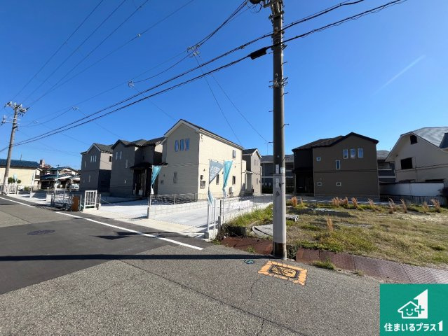 明石市二見町東二見　新築一戸建ての外観|お客様に長く安心して住んでいだだける事にこだわった家づくり！住んでからのアフターサービスにもしっかりと取り組んでいます！