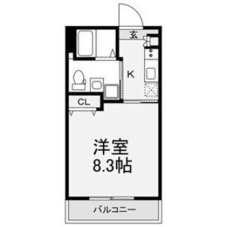 山王町マンションの間取り