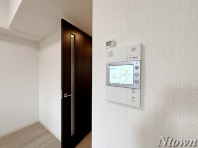 【セキュリティ】 | ディアレイシャス浅間町Ⅲ | モニター付きインターホンです