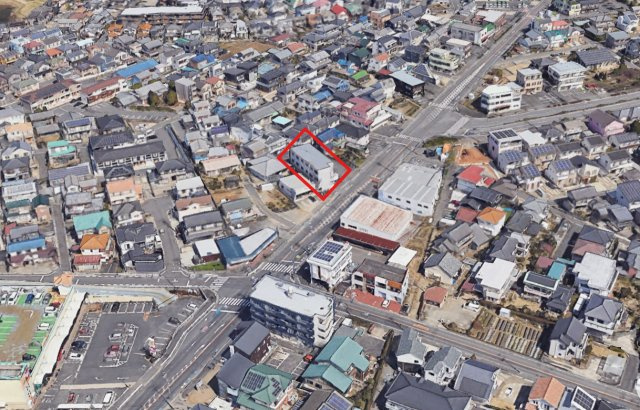 朝日町 高見ビルの地図