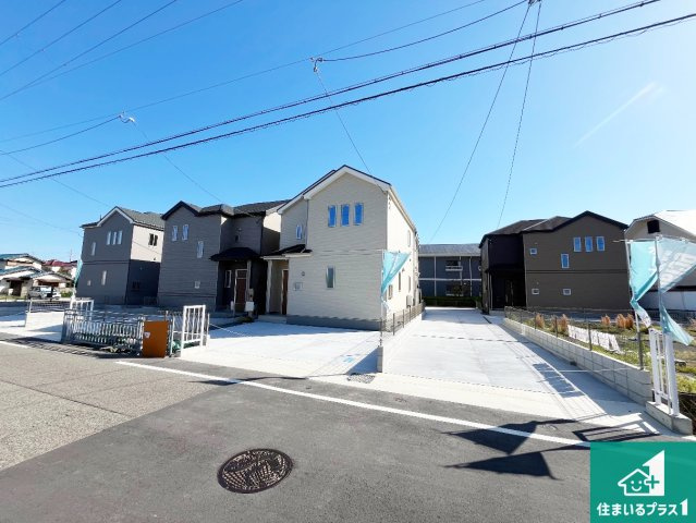 明石市二見町東二見　新築一戸建ての外観|お客様に長く安心して住んでいだだける事にこだわった家づくり！住んでからのアフターサービスにもしっかりと取り組んでいます！