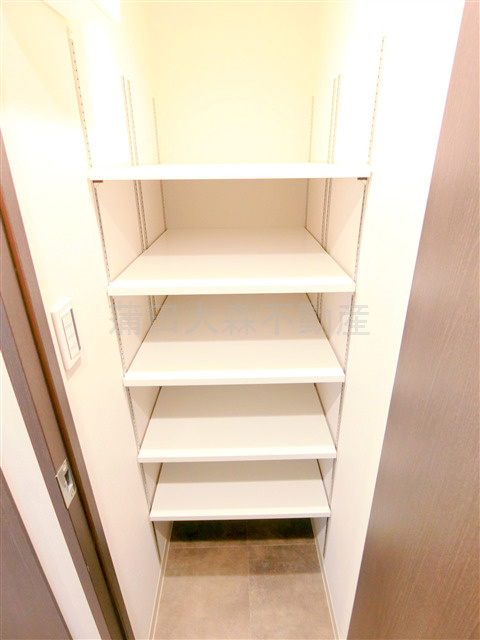 ルネサンスコート蒲田リバーテラスの収納|玄関収納　シューズインクローゼット