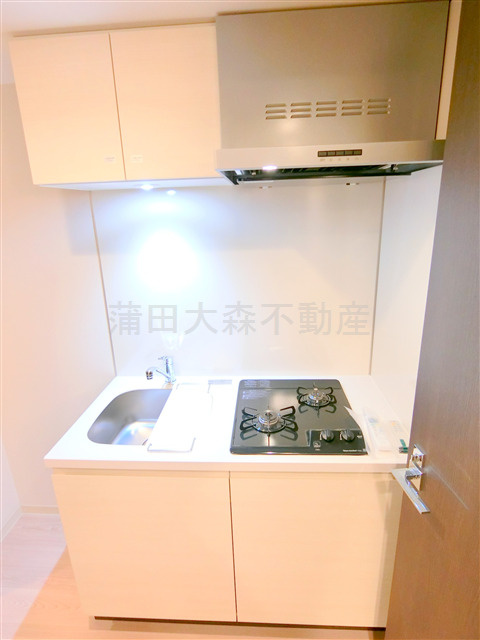 ルネサンスコート蒲田リバーテラスのキッチン|2口ガスシステムキッチン