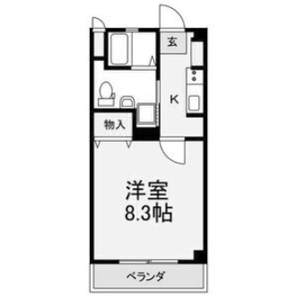 山王町マンションの間取り