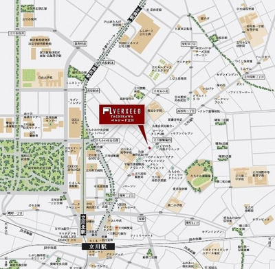 【地図】 | ベルシード立川(ベルシードタチカワ)