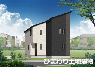 【外観】 | 秦野市堀山下  1号棟 第2 | イメージパース（完成時に現況と異なる場合は現況優先となります）