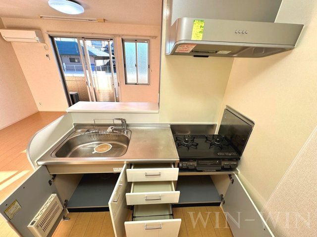 ラ・フルール B棟のキッチン|イメージ（同建物内別部屋の写真です）