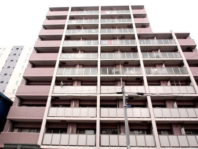 オリエンス夕陽丘の外観