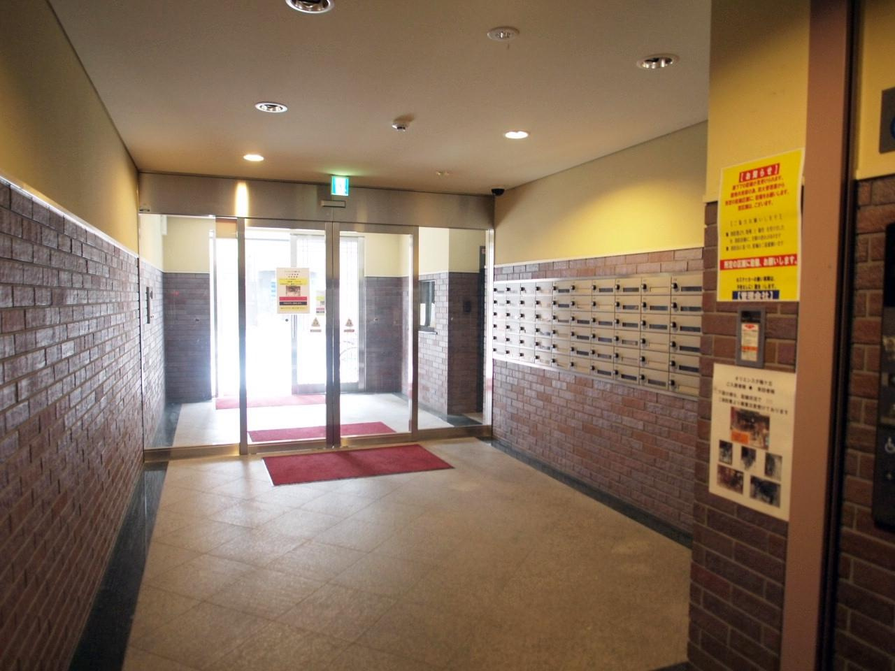 オリエンス夕陽丘のロビー