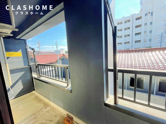 オーエムビル　　　刈谷市近郊の賃貸はクラスホームのバルコニー|同物件の別部屋になります。