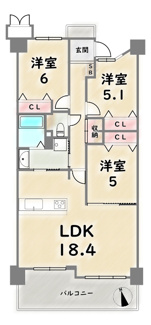 【間取り】 | サンシティ西京極壱番館