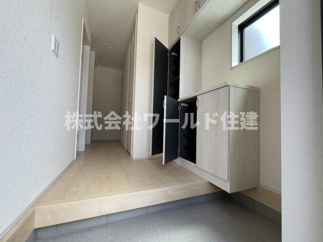 川越上野田町第2の玄関