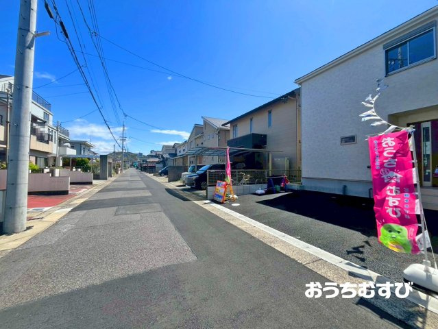 春日井市白山町第5(残1棟)の前面道路含む現地写真