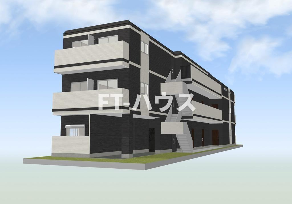 ＢｅｌｌｅＡｕｂｅ大久保の外観パース