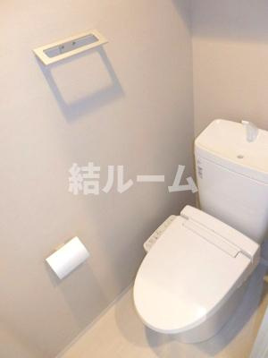 新宿区大久保１丁目の賃貸マンションのトイレ