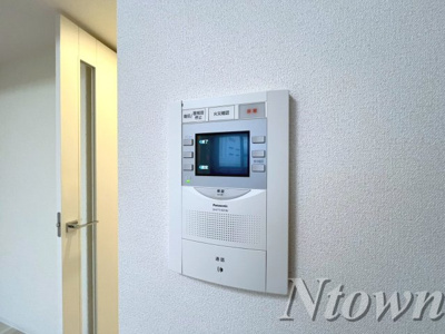 【セキュリティ】 | プレサンス東別院駅前Ⅱ | モニター付きインターホンです