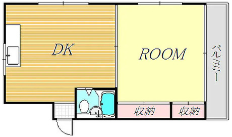 江東区　1棟マンションの間取り