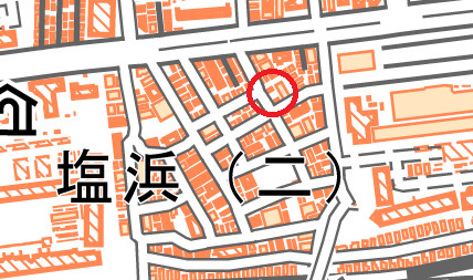 江東区　1棟マンションの地図