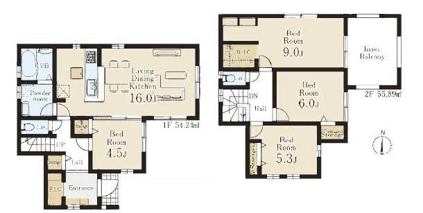 川越市大字下小坂の新築一戸建