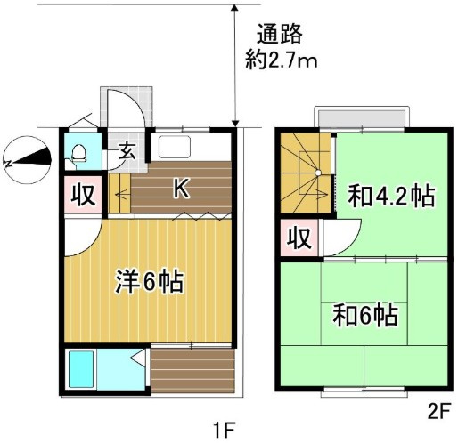 【間取り】 | K30342-紫竹
