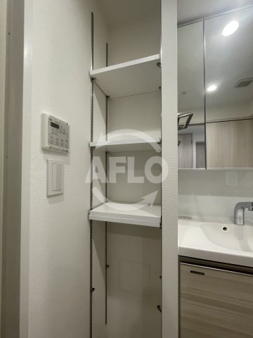 CASA REGULUS FUKUSHIMA NODAの収納|CASA REGULUS FUKUSHIMA NODA　洗面所収納