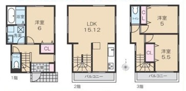 【間取り】 | 新築戸建／ふじみ野市市沢３丁目（全2棟）