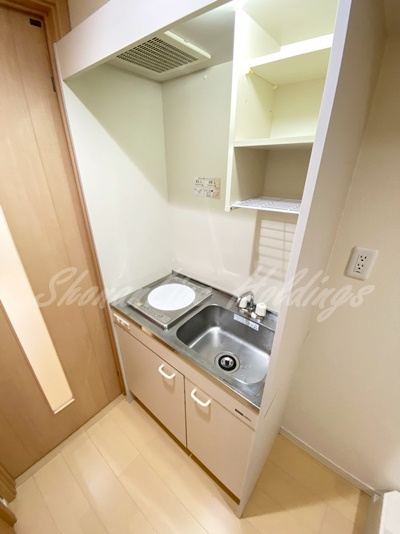 藤沢市湘南台３丁目のアパートのキッチン
