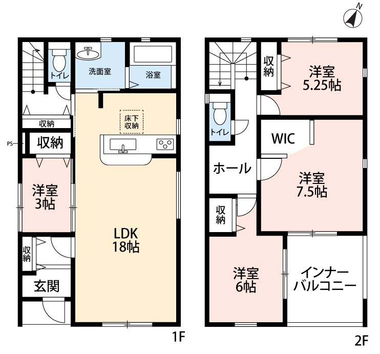 小牧市大字池之内　新築戸建　１号棟