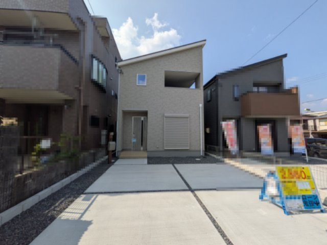 小牧市大字池之内　新築戸建　１号棟の外観|外観は落ち着いています