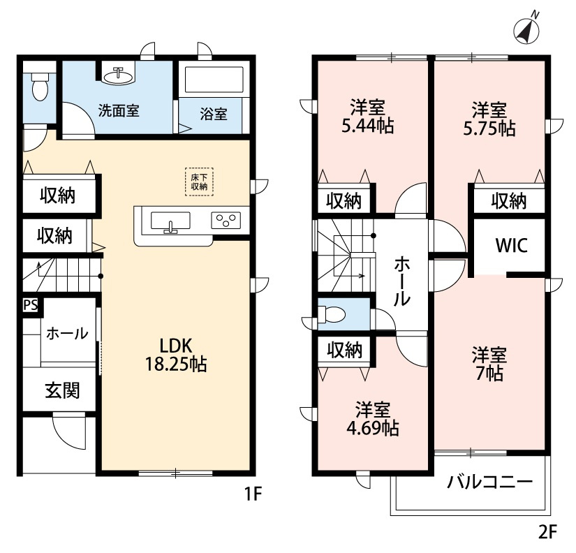 小牧市大字池之内　新築戸建　２号棟