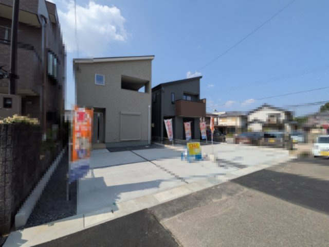 小牧市大字池之内　新築戸建　２号棟の外観|外観は落ち着いています