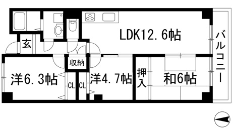 【間取り】