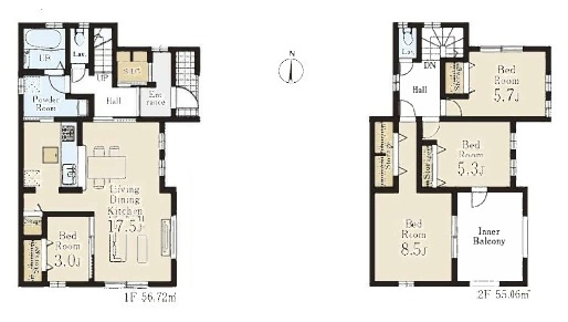 川越市大字下小坂の新築一戸建