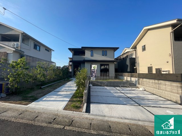 宇治市宇治下居　新築一戸建ての外観|安心の10年保証！外観を美しく保ち、雨水で汚れを落とします！気になることがありましたら、お気軽にお問い合わせください！