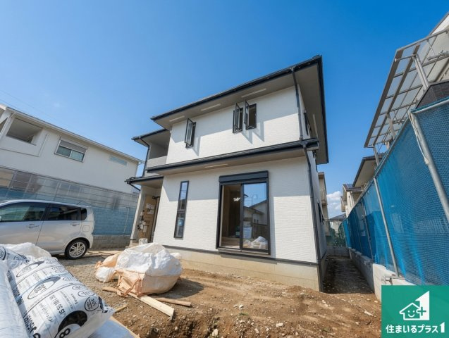 宇治市宇治下居　新築一戸建ての外観|現在の進捗状況です！順調に作業進行中、完成が待ち遠しいです！詳細の間取り等、お気軽にお問い合わせください！