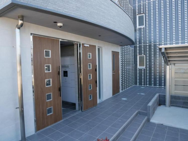 福岡市西区田尻２丁目の賃貸マンションのエントランス|エントランス写真