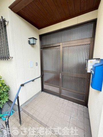 恒久南4丁目　中古平屋の玄関