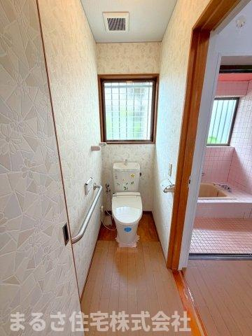 恒久南4丁目　中古平屋のトイレ