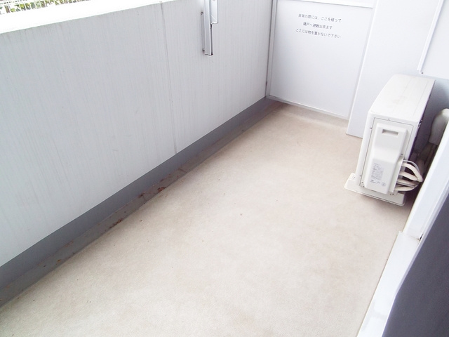 パークキューブ西ヶ原ステージのバルコニー|広々スペースで洗濯物が干せます！