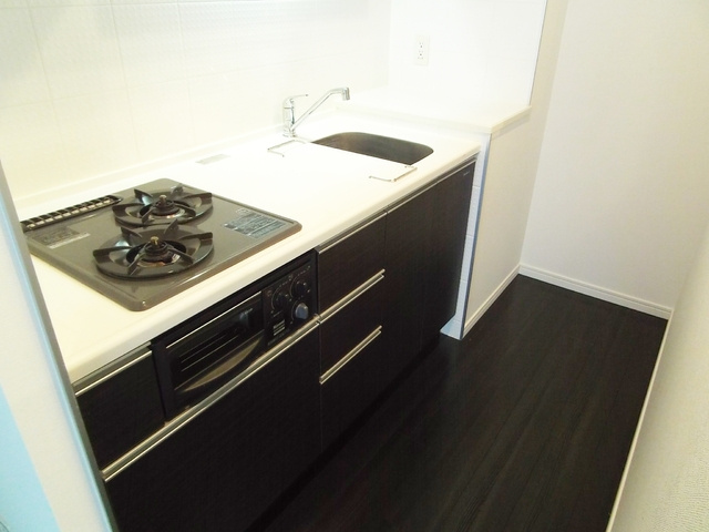 パークキューブ西ヶ原ステージのキッチン|２口ガスコンロのシステムキッチンです！