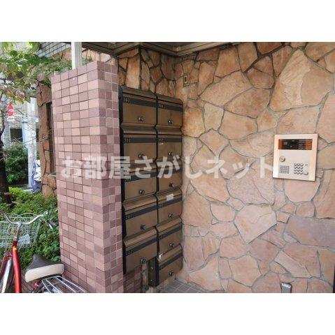 パルムドールハイムのエントランス|メールボックス