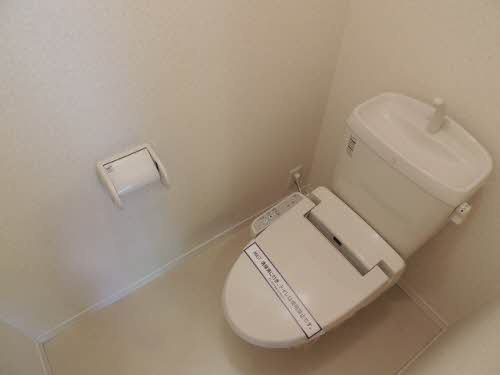 熊本市東区江津２丁目のアパートのトイレ