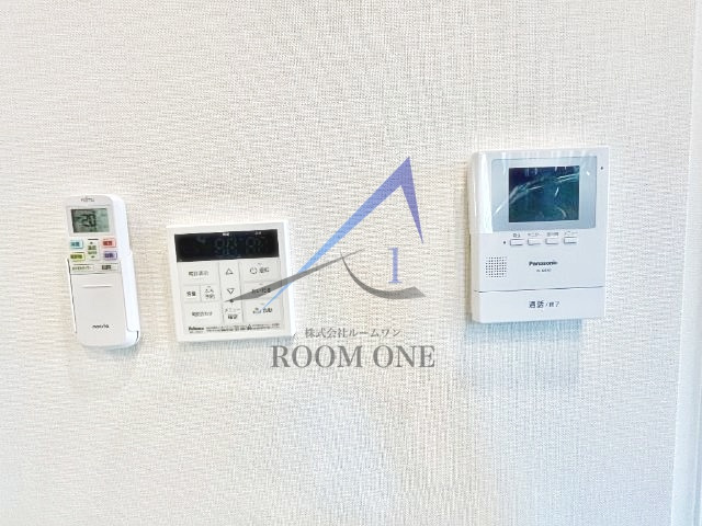 ソラール楓のセキュリティ|モニター付きインターホンです。